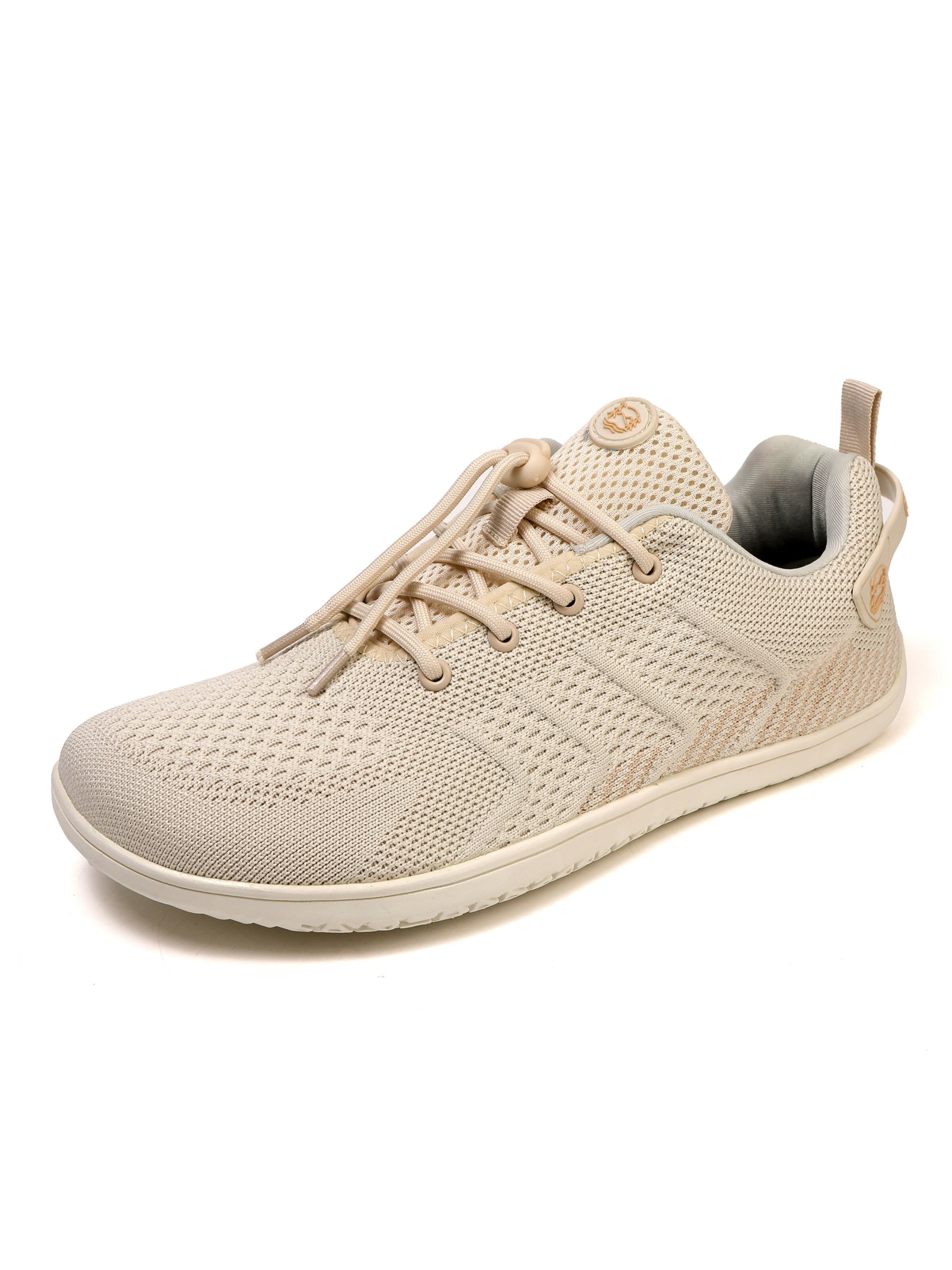 Freiluftkind Sportlicher Schnürschuh 'Freiluftkind® Camino'‌‌‌‌‌‌‌‌ in Beige: Vorderseite