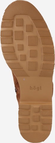 Högl Lace-Up Ankle Boots in Brown