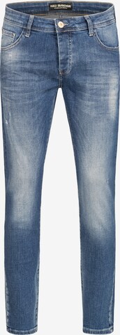 Redbridge Slimfit Jeans 'Newport News' in Blauw: voorkant