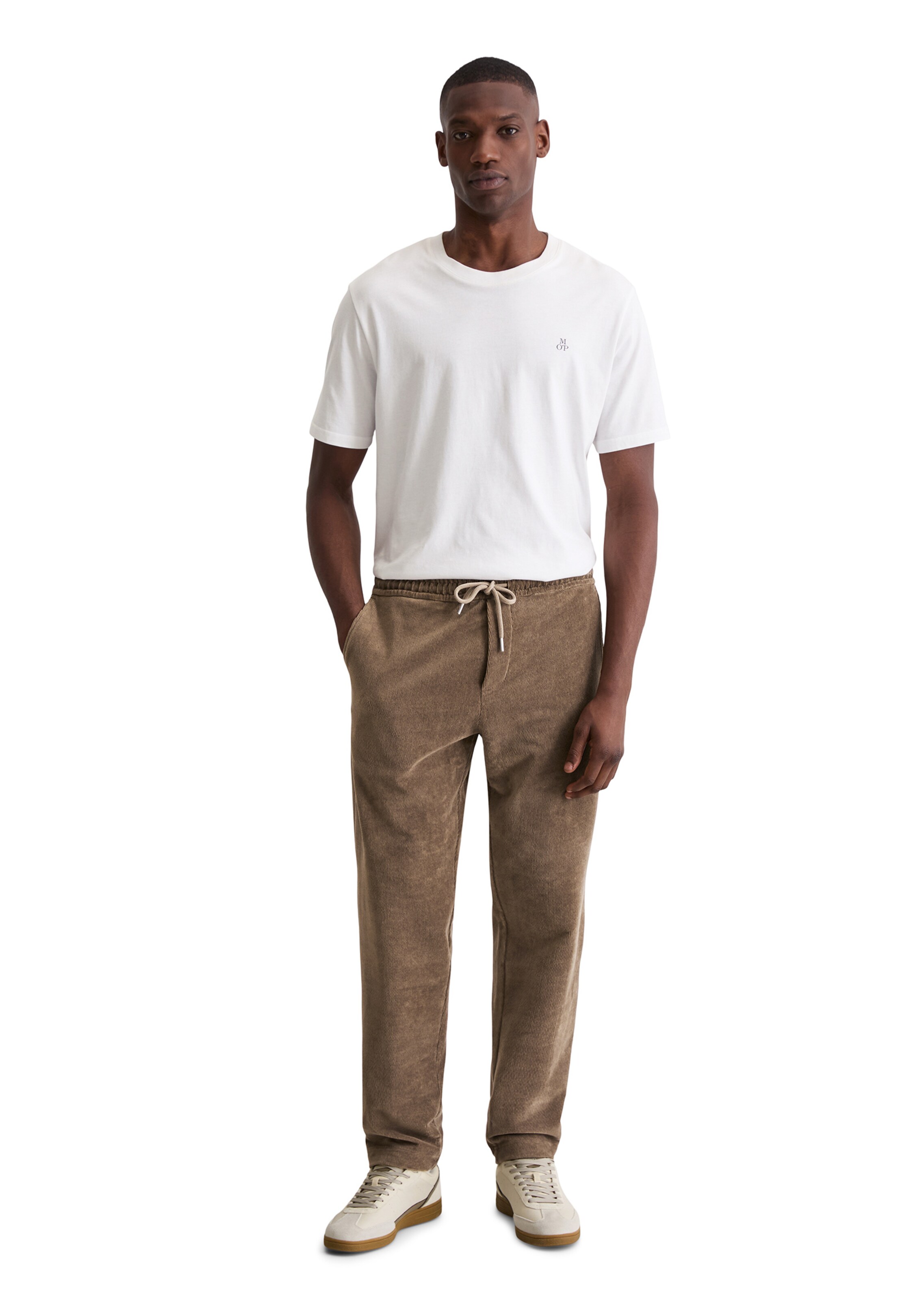 Marc O'Polo Regular Hose in Braun