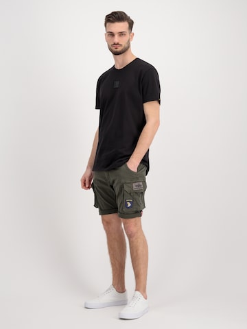 ALPHA INDUSTRIES Regular Shorts in Grau