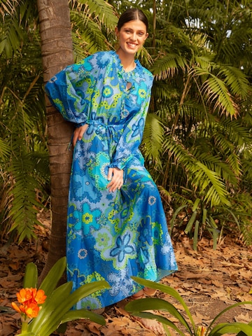 Abito estivo 'Alegria Kaftan Maxi Dress' di Introvertie VIENNA in blu