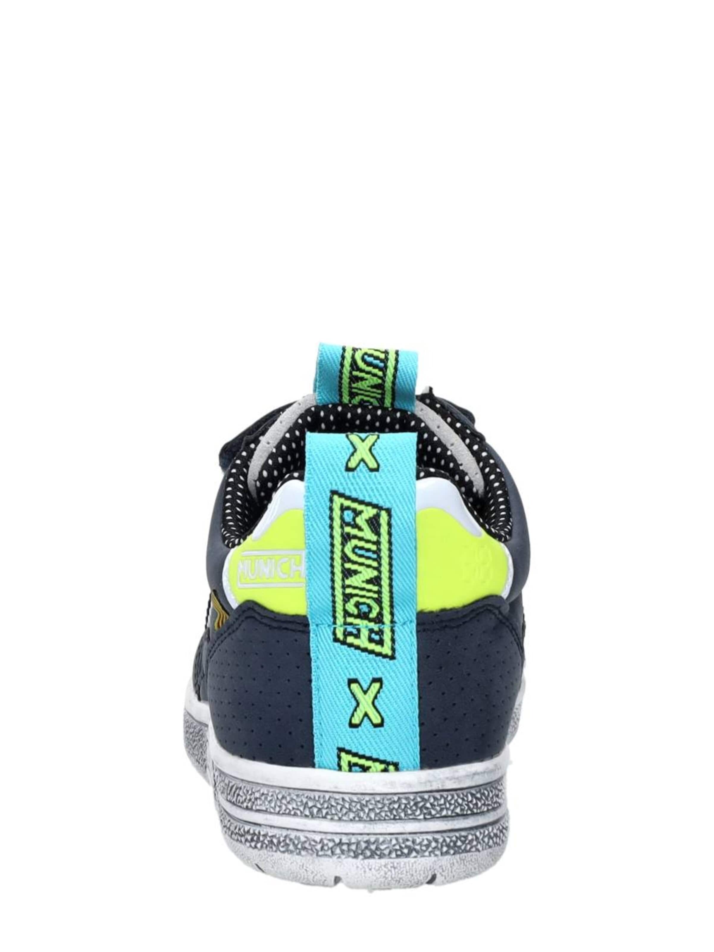 MUNICH Sneakers 'Klittenband Laag' in Blauw