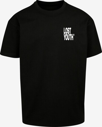 Lost Youth T-Shirt 'Life Is Sweet' in Schwarz: predná strana