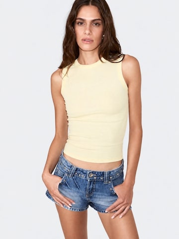 Ethiquet - Top em amarelo