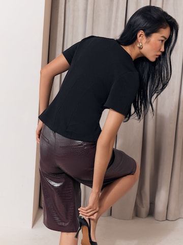 Lipsy Bluza | črna barva