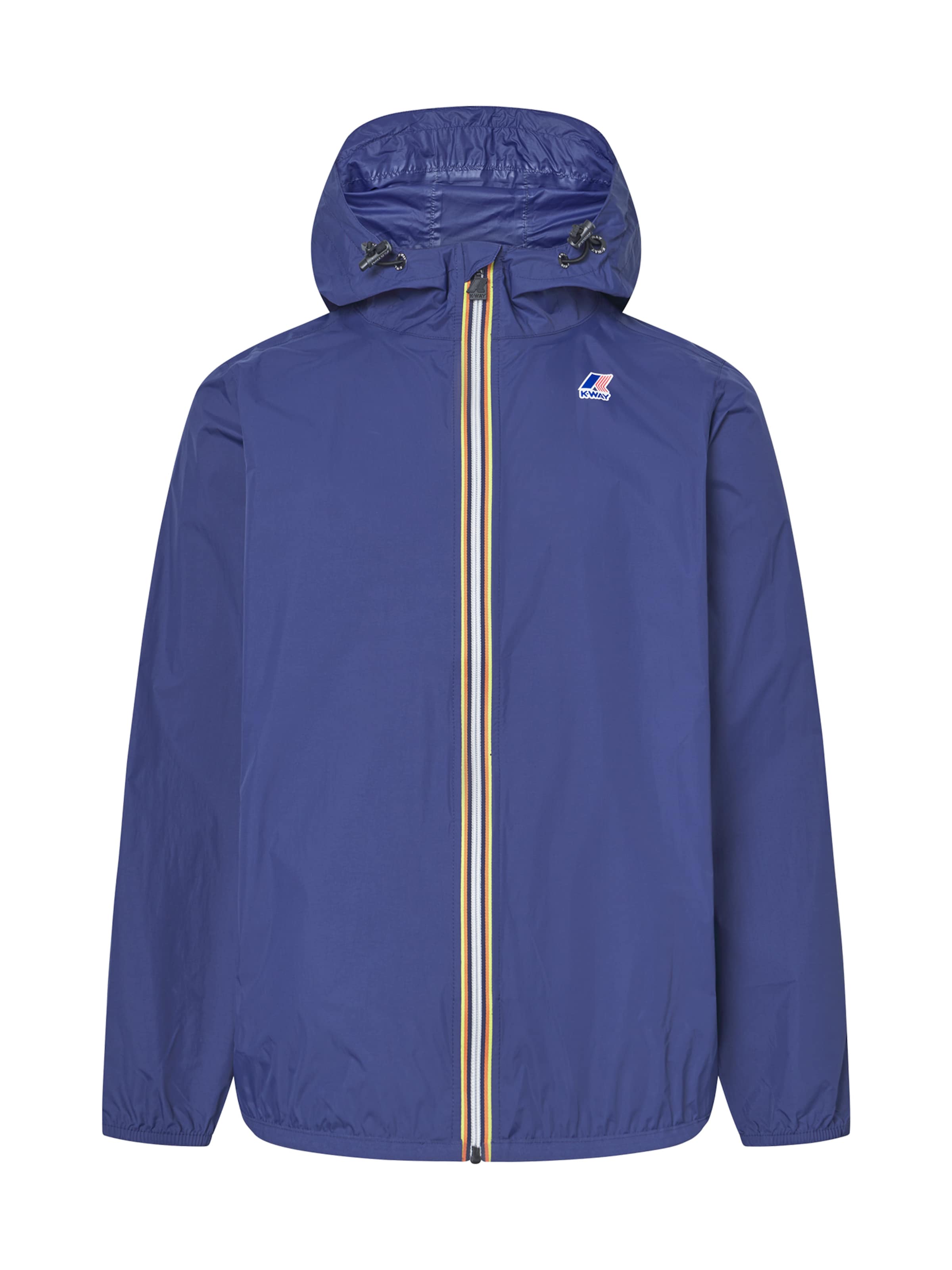 Veste fonctionnelle 'Le Vrai 4.0 Claude' K-Way en bleu : devant