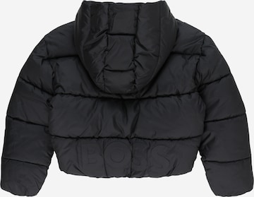 BOSS Kidswear Преходно яке в черно