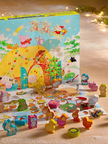 HABA Spielzeug-Adventskalender ' Weihnachten auf dem Bauernhof ' in Mischfarben
