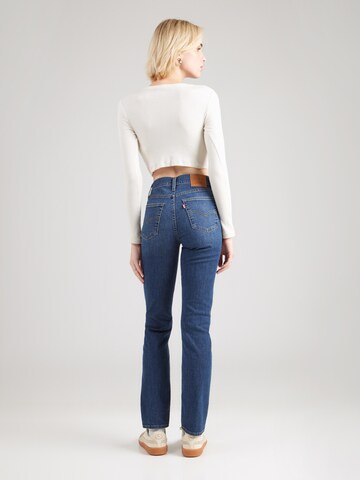 zils LEVI'S ® Standarta Džinsi '724™ High Rise Straight Jeans'