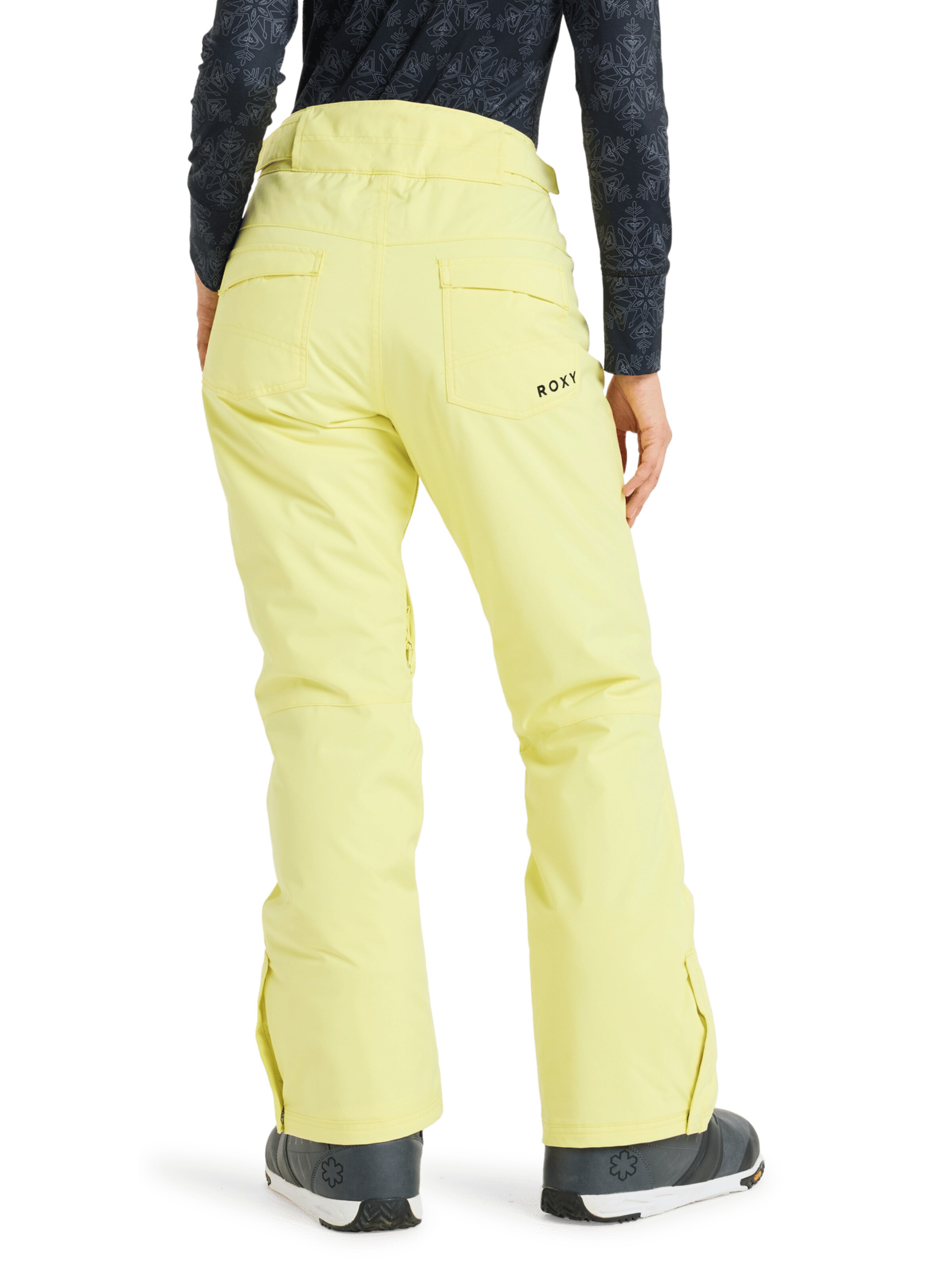 ROXY Regular Outdoorhose in Gelb