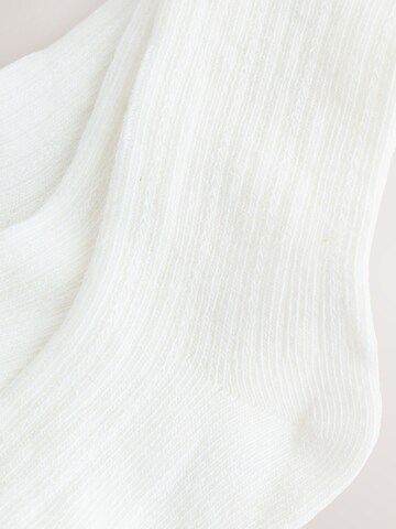 Next Socks in White