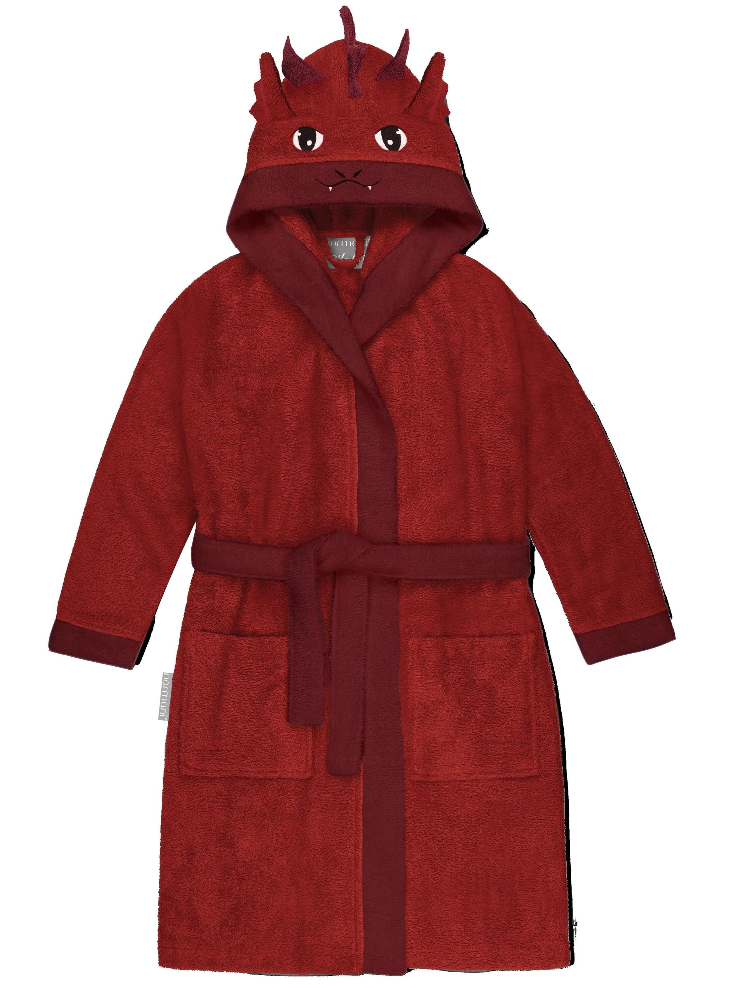 normani Bathrobe 'Malia' in Red: front