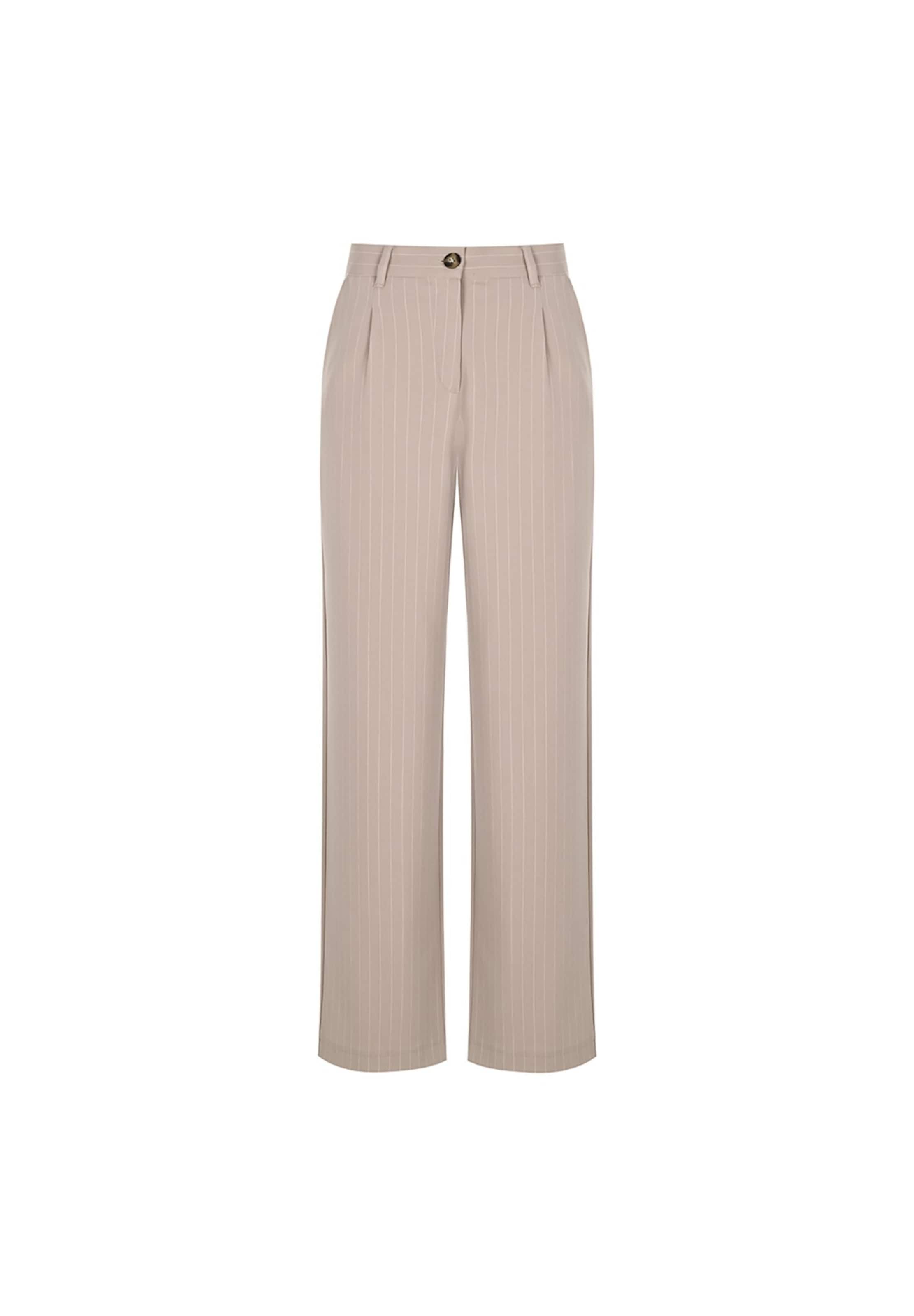 FRESHLIONS Regular Broek in Beige: voorkant