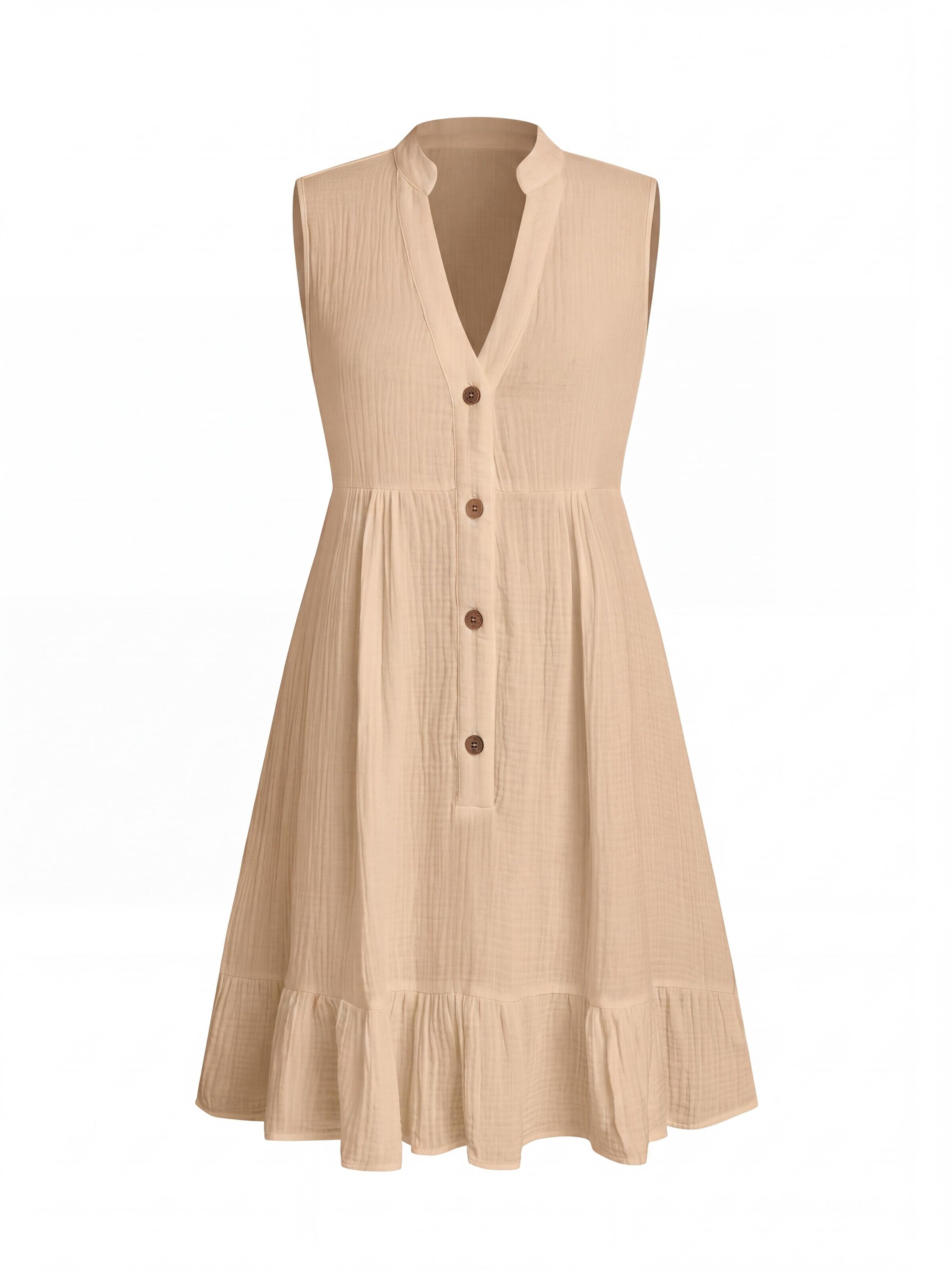 Cupshe Strandkleid 'Mini'‌‌‌‌‌‌‌‌ in Beige: Vorderseite