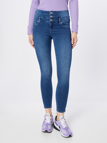 ONLY Skinny Jeans 'Royal' in Blauw: voorkant