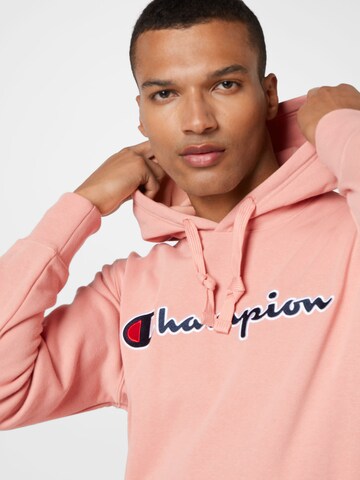 Sweat-shirt Champion Authentic Athletic Apparel en rose