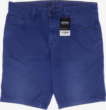 QS Shorts 33 in Blau: predná strana