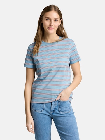 TOM TAILOR DENIM T-Shirt in Blau: Vorderseite