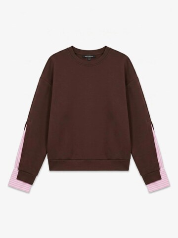 VERO MODA Trui 'Morgan' in Bruin: voorkant
