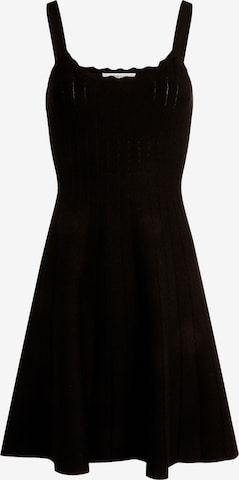 MorganPletena haljina - crna boja: prednji dio