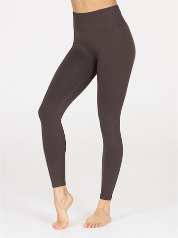 Athlecia - Skinny Pantalón deportivo 'Nagar V2' en gris: frente