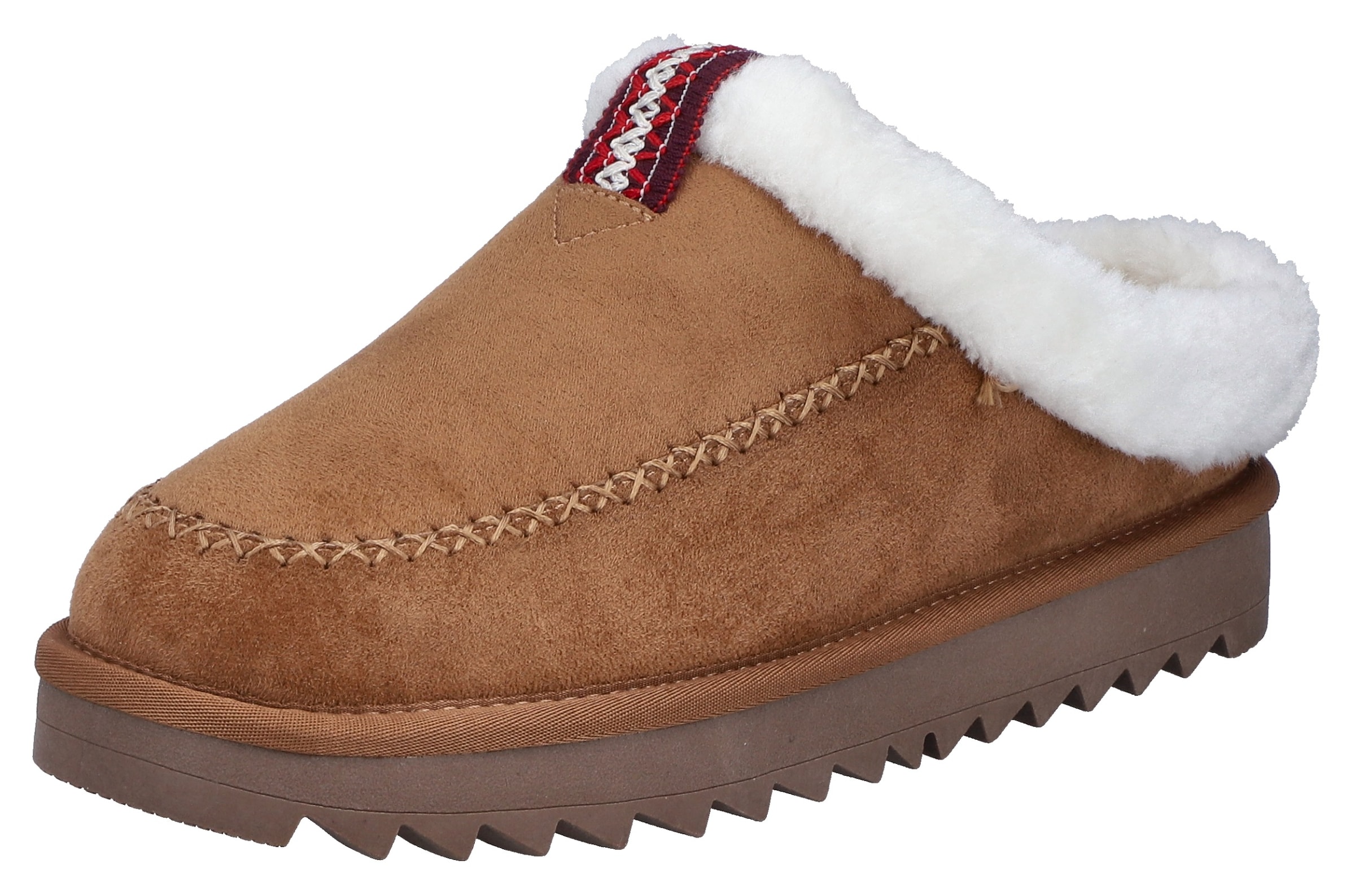 Rieker Hausschuh in Braun: Vorderseite