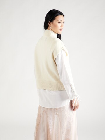 Pull-over UNITED COLORS OF BENETTON en blanc