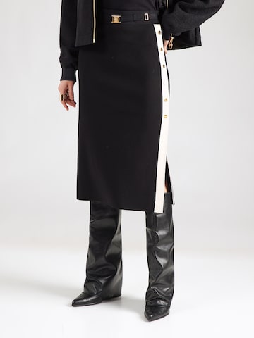 Jupe Elisabetta Franchi en noir : devant