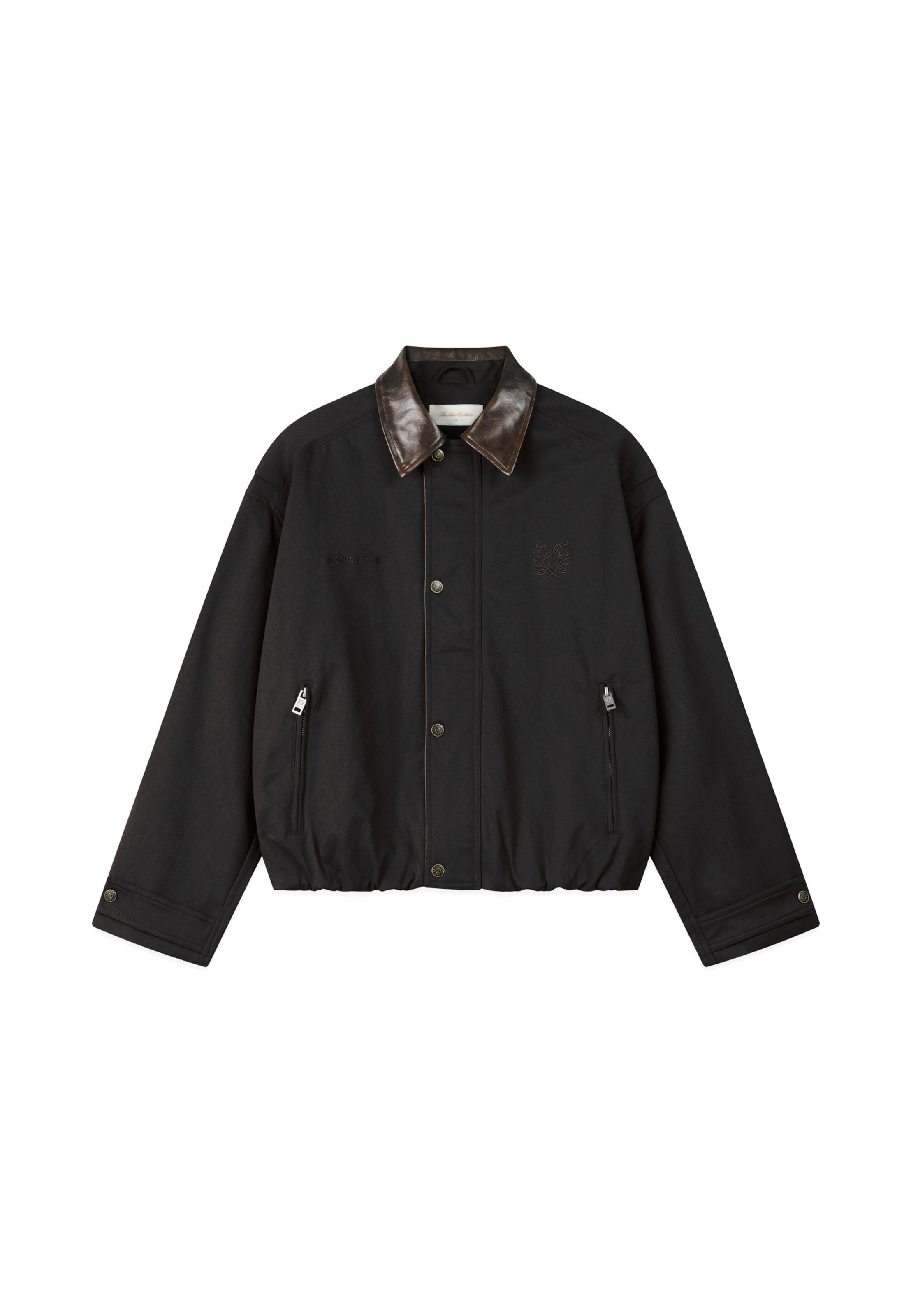 Veste mi-saison Another Cotton Lab en noir : devant