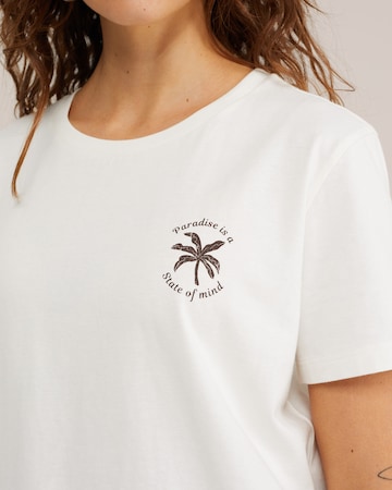 WE Fashion Majica | bež barva