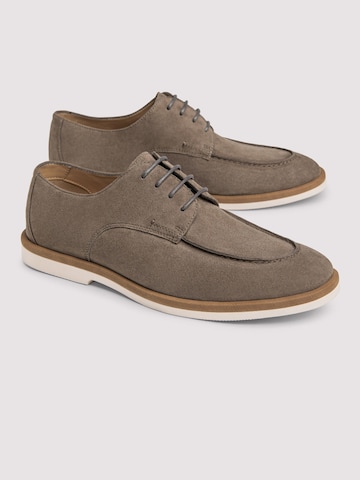 Pantofi de la Ombre pe gri