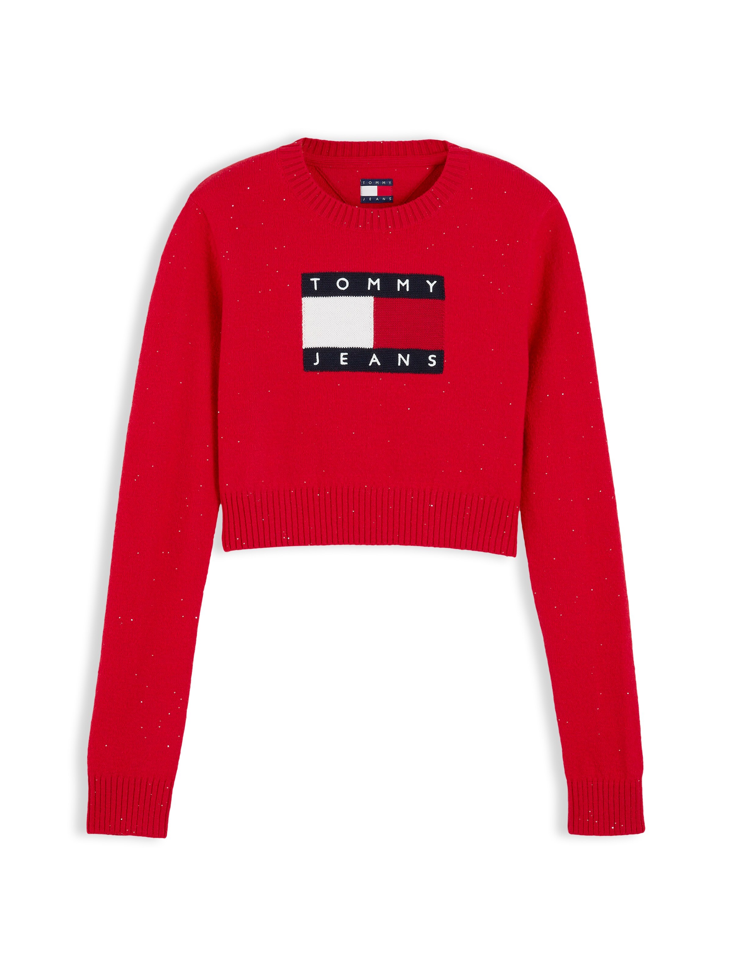 Tommy Jeans Pullover in Rot: Vorderseite