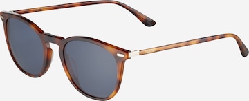 Calvin Klein Sunglasses in Brown: front