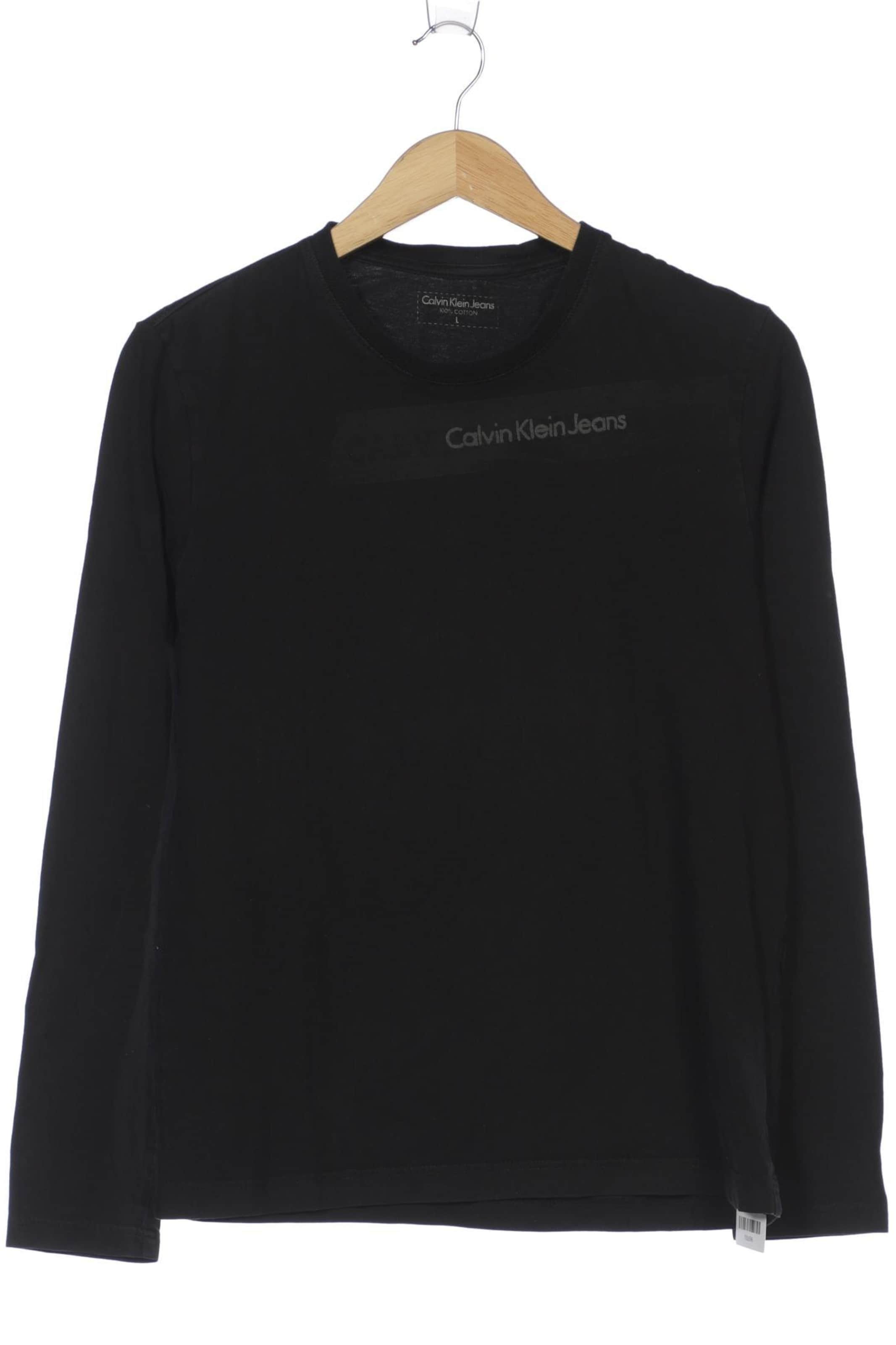 Calvin Klein Shirt in L in Black: front