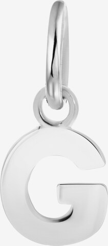 Lucardi Pendant in Silver: front