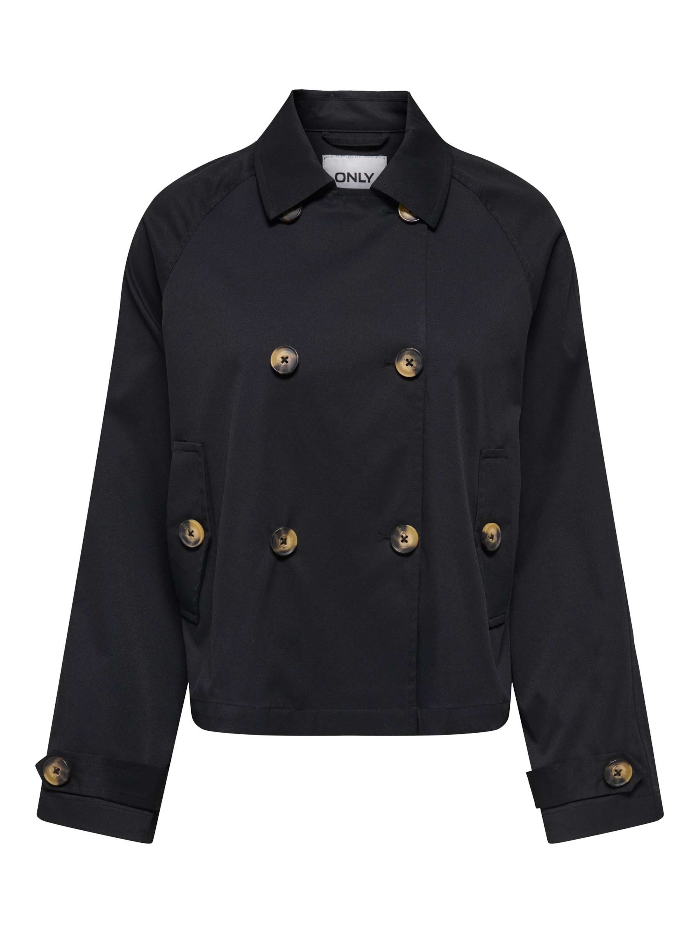 ONLY Manteau mi-saison 'ONLJuliane' en noir, Vue avec produit