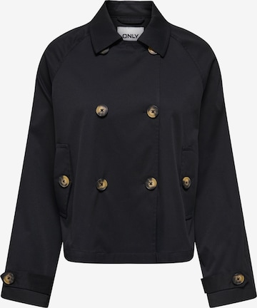 Manteau mi-saison 'ONLJuliane' ONLY en noir : devant