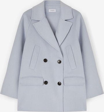 Manteau d’hiver MOTIVI en bleu : devant
