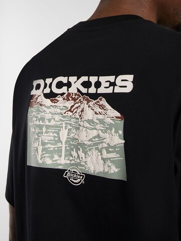 Maglietta 'LANDASCAPE' di DICKIES in nero