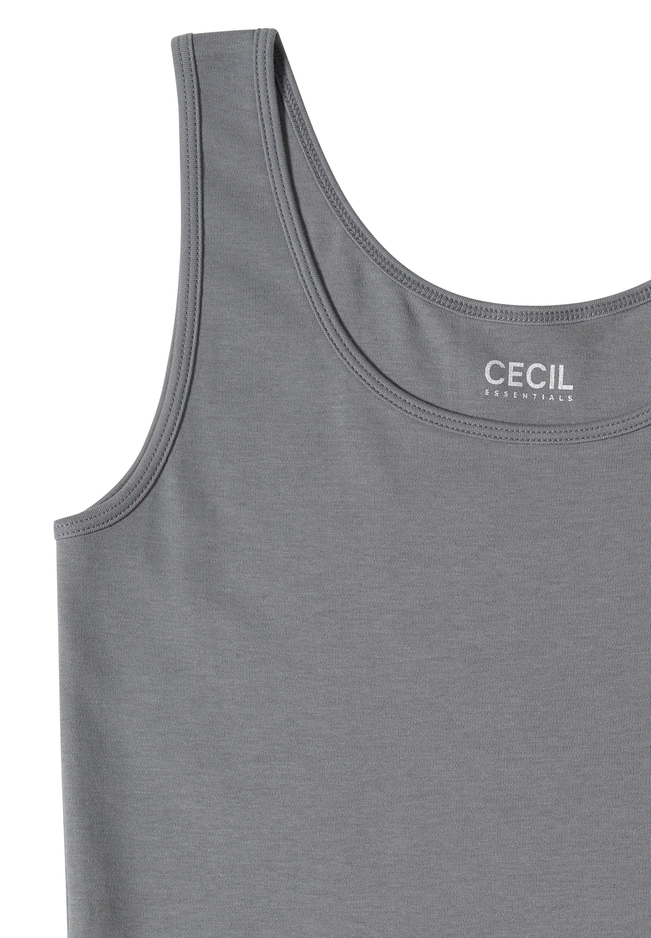 CECIL Top in Grau