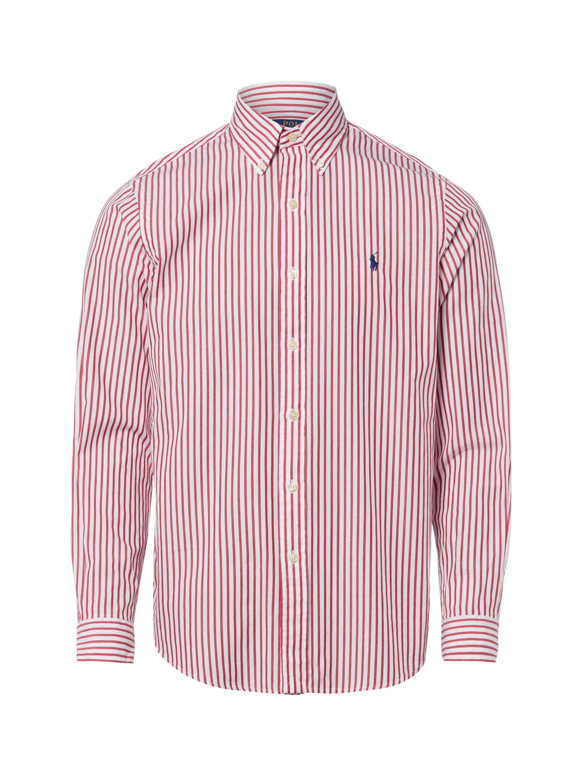 Chemise Polo Ralph Lauren en rouge : devant