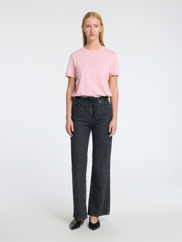 SELECTED FEMME Μπλουζάκι 'SLFMy Essential' σε ροζ