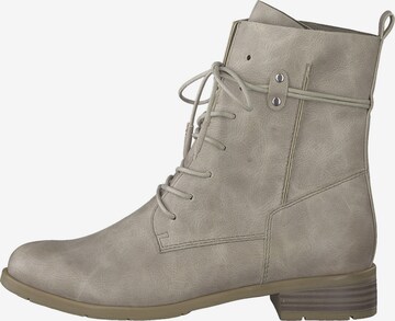 MARCO TOZZI Lace-Up Ankle Boots in Grey