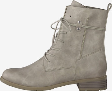 MARCO TOZZI Lace-Up Ankle Boots in Grey