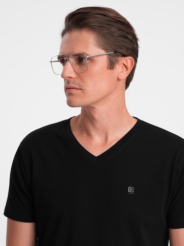 Ombre Shirt in Black