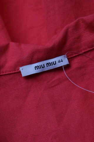 Miu Miu Shirtkleid XXL in Rot