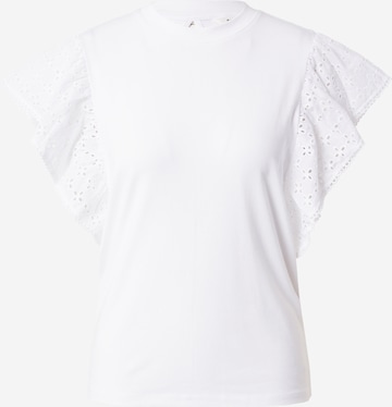 OBJECT Μπλουζάκι 'GREER' σε λευκό: μπροστά