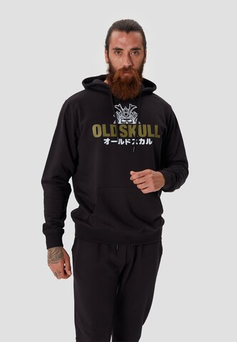 Oldskull Kapuzensweater in Schwarz