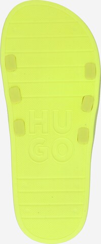 HUGO Pantolette 'Nil' in Gelb